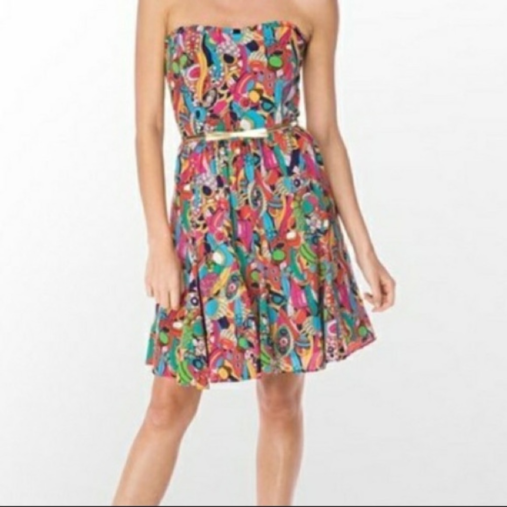 👛Lilly Pulitzer Bling My Chimes Dress 100% Silk💄